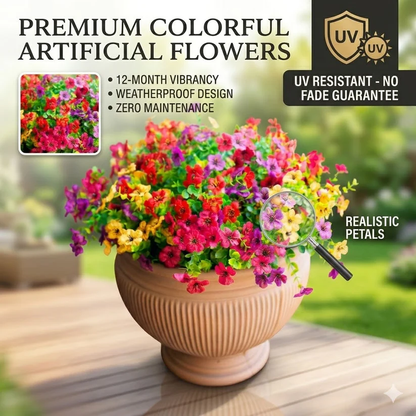 💐Everlasting Colorful Artificial Flower Bouquet💐
