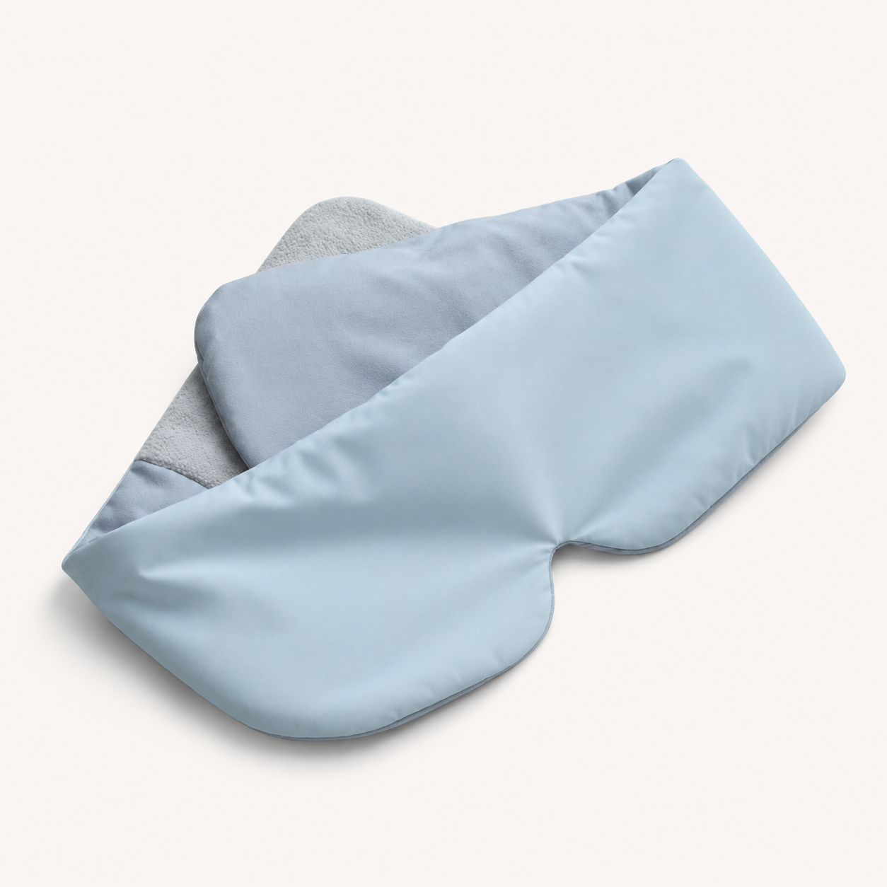 360° Blackout Weighted Sleep Mask – Cooling Silk, Zero Nose Pressure & Stay-Put Comfort**