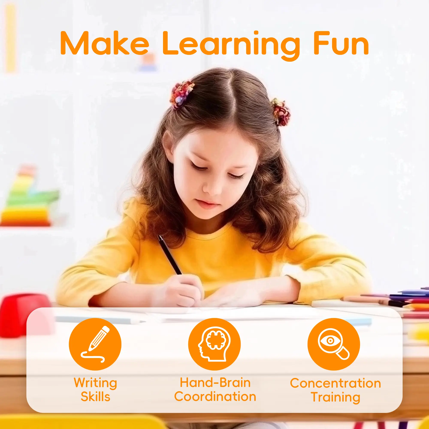 ✍️Reusable Grooved Handwriting Workbook for Kids✍️