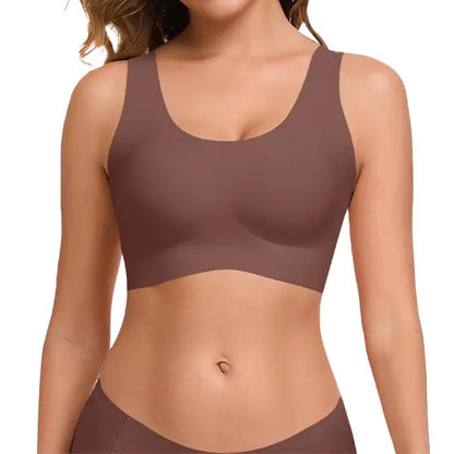 Seamless Wireless Full Coverage Bra – Soft, Breathable & Supportive