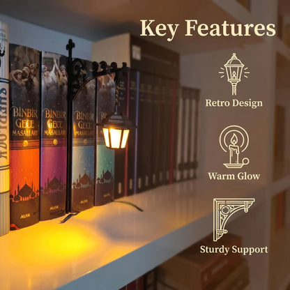 Mythos Streetlamp | Miniature Book Nook Light