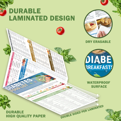 🥕A list of foods for diabetics and over 80 meal plan recipes🥕