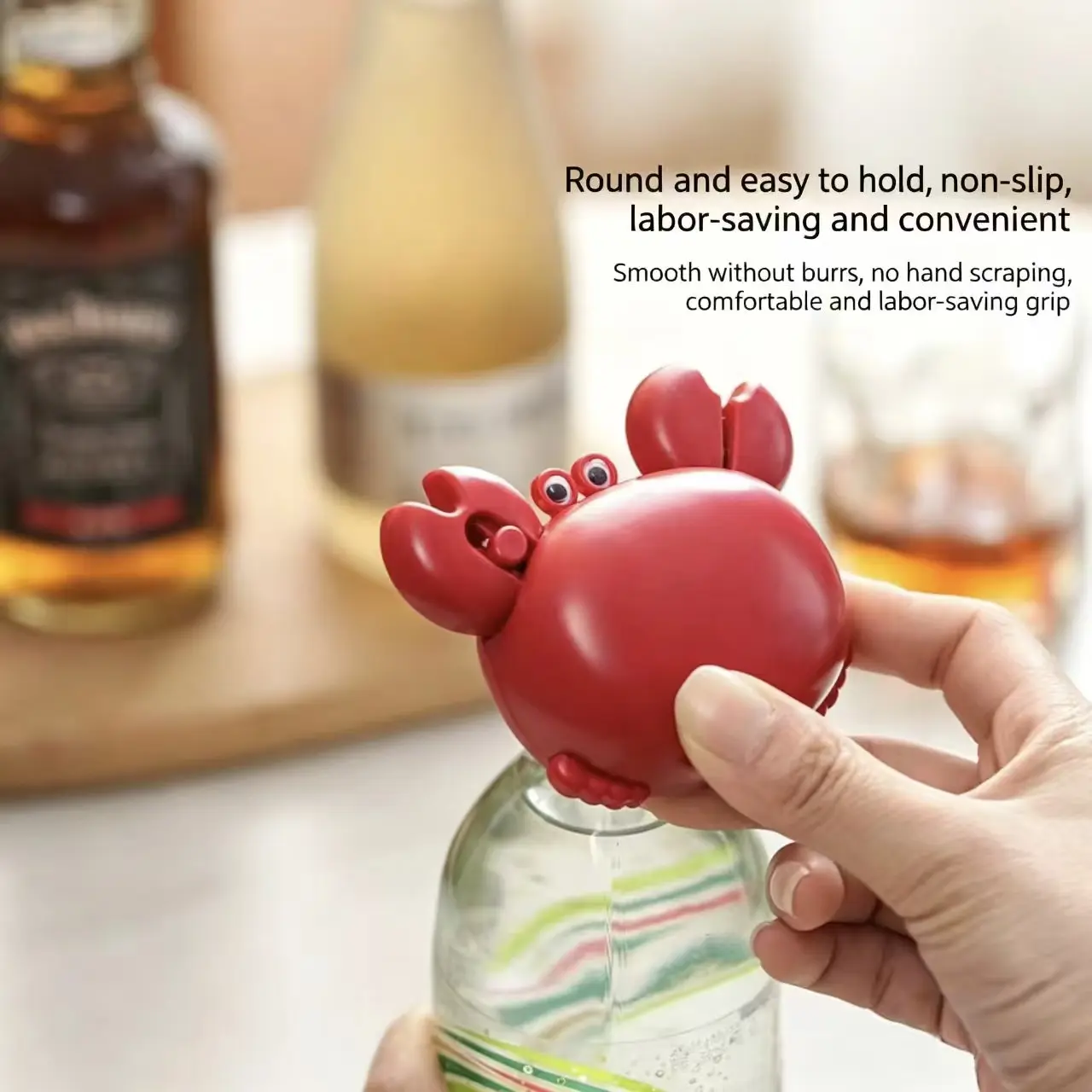 3-in-1 Magnetic Crab Bottle Opener & Cutter