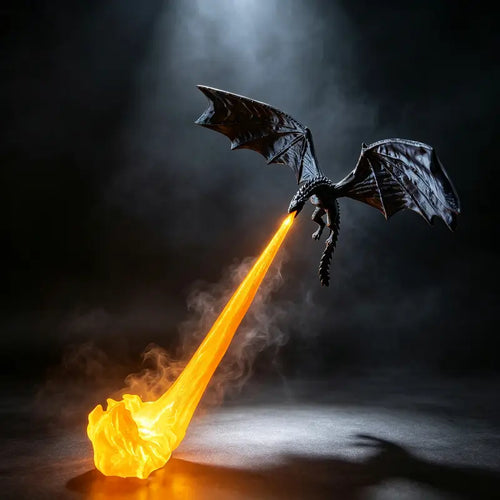 Dragon Flame Book Nook LED Fantasy Decor