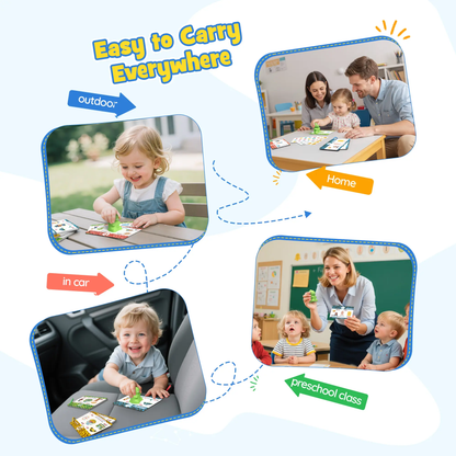 Dinosaur Interactive Learning Flashcard Set—Contains 592 words and phonics fun
