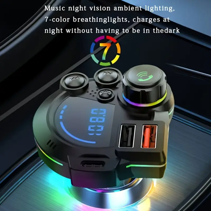 🚗Type-C car charger and Bluetooth 5.3 FM transmitter🚗