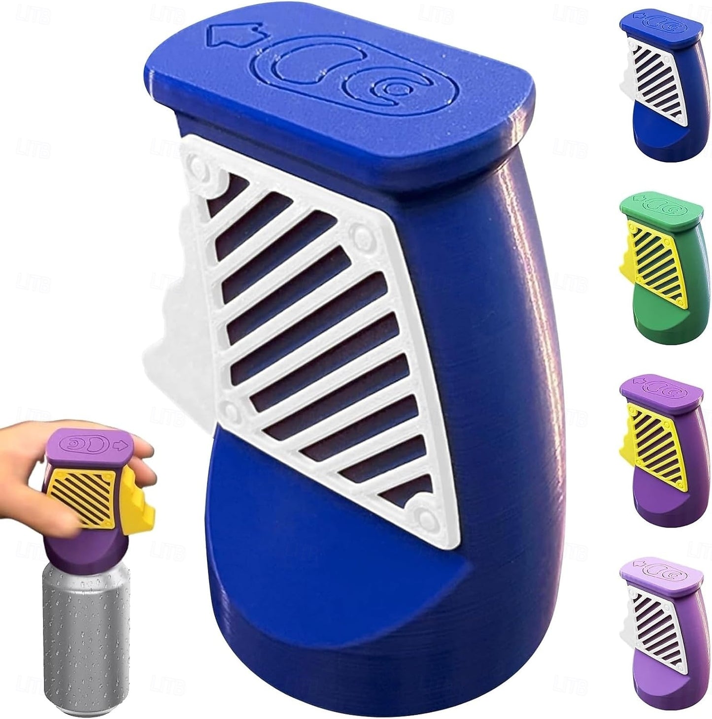 One-Hand Can Opener Aluminum Can Tab Remover for Beverage
