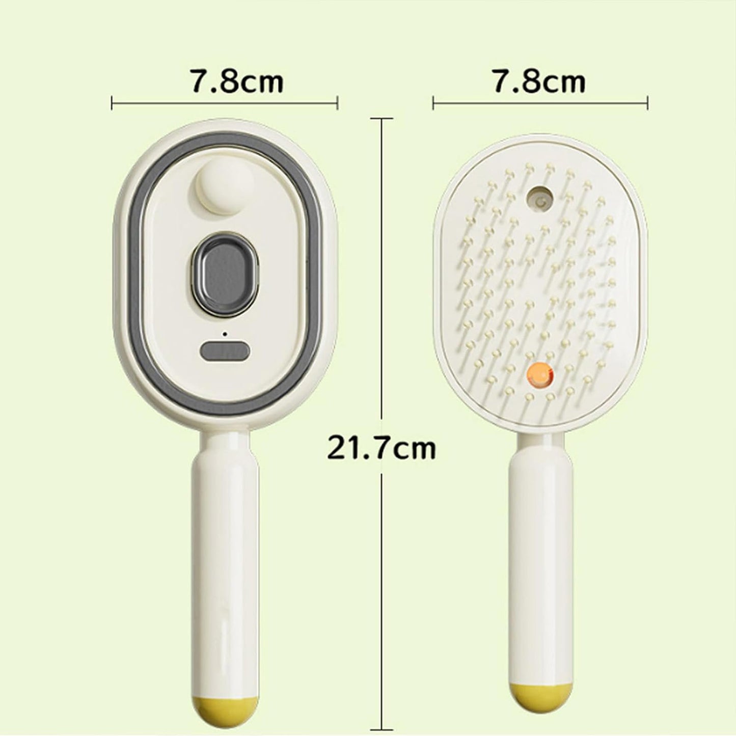 💆‍♀️ Electric Spray Air Cushion Massage Comb – Anti-Static Nano Mist Hair Brush with Scalp Massage ✨🌿