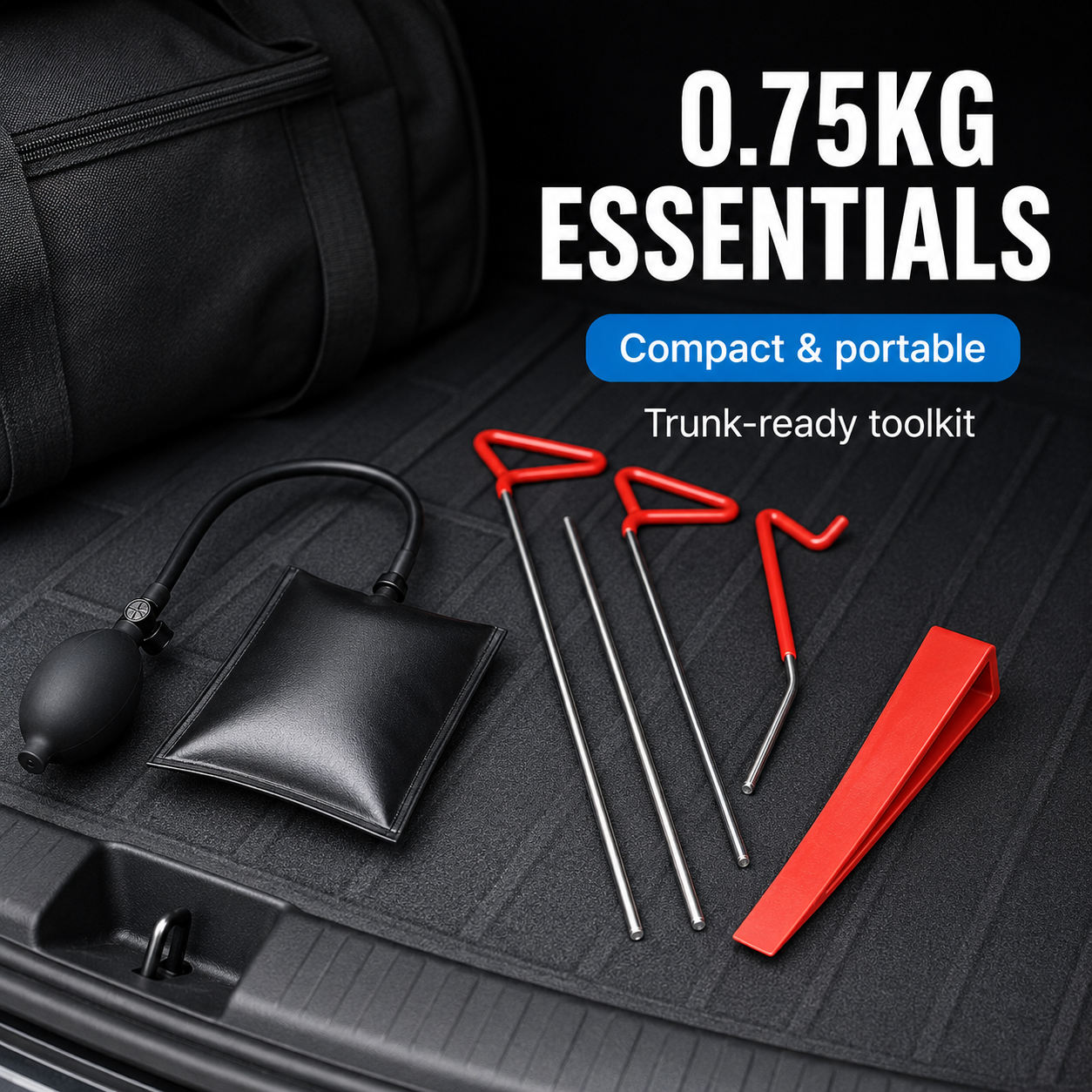 Damage-Free Auto Dent Repair & Precision Trim Pry Tool Kit