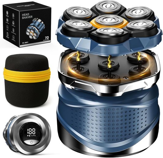 7D Men's Electric Shaver - A smooth shaving and haircutting experience