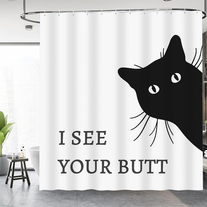 Funny Donkey Shower Curtain