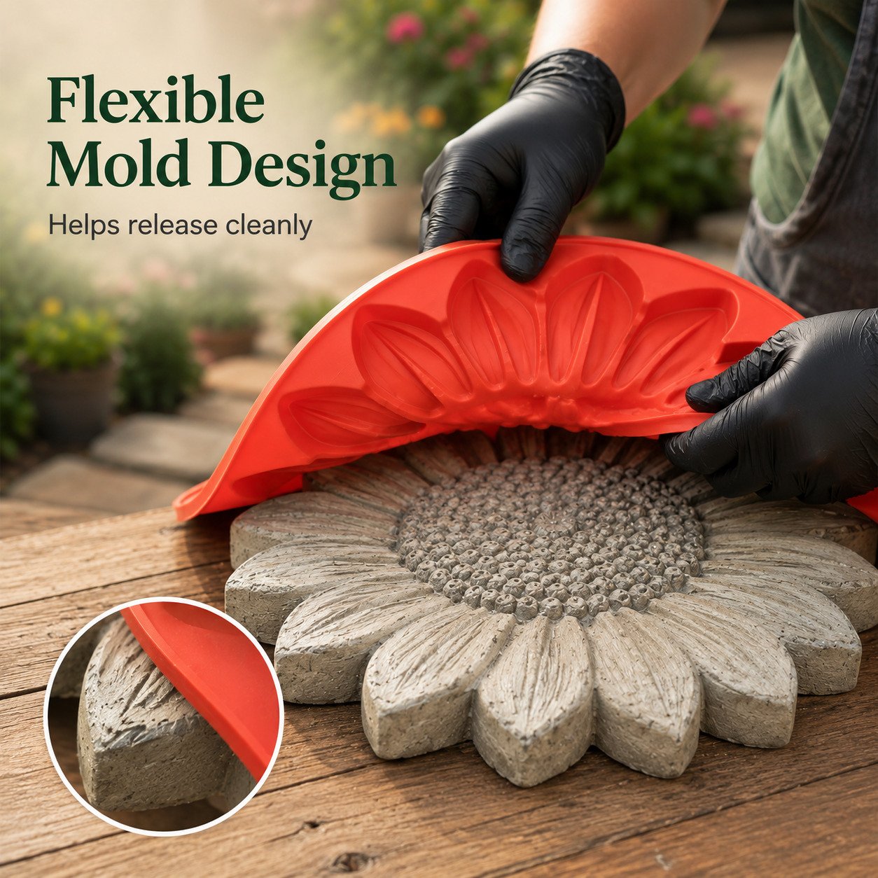 💥LAST DAY 50% OFF🌻Reusable Garden Art Mold – Make Your Garden Truly One of a Kind