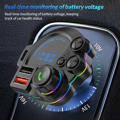 🚗Type-C car charger and Bluetooth 5.3 FM transmitter🚗