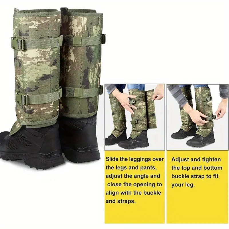 🛡️Unisex Adjustable Outdoor Snake-Resistant Leg Gaiters🛡️