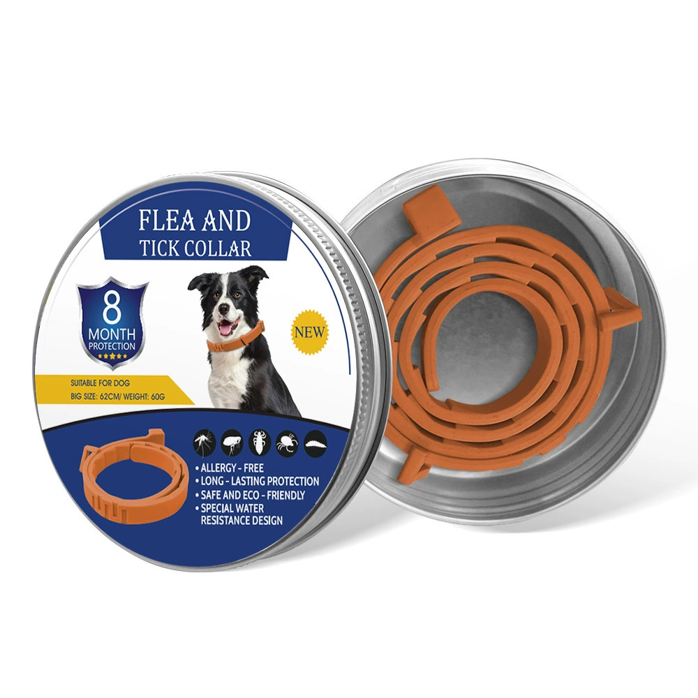 Natural plant extract pet collar – effectively repels fleas and ticks