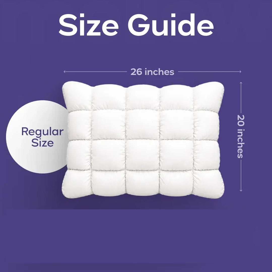 Bamafrontierman™ Ice-Silk Soft Quilted Puff Grid Design Pillow