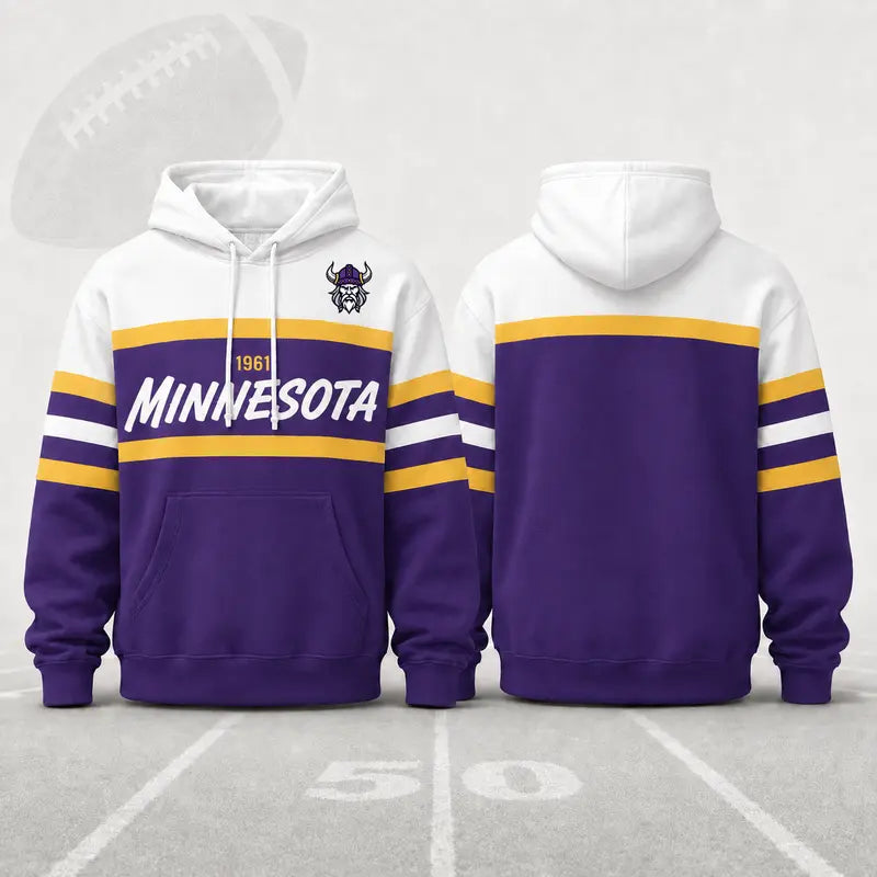Retro Football City Hoodie