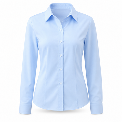 Women's Classic Fit Stretch Button-Down Shirt