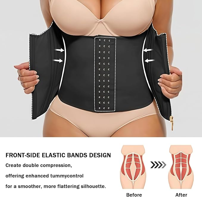 Women's Waist Trainer – Tummy Control, Butt Lift & Body Shaping