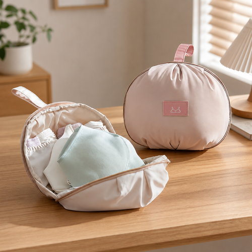 3-in-1 Multi-compartment Underwear Travel Storage Box