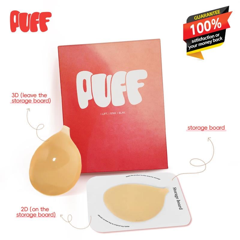 💥Puff #1 Push-up Sticky Bra – Waterproof & Sweat-proof🌸