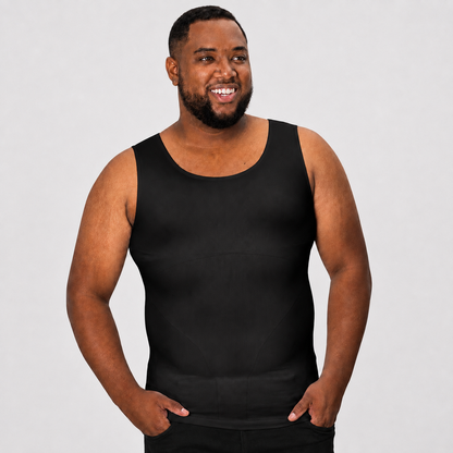 Men's Sleeveless Compression Shirts - Slim Body Shaping Undershirts