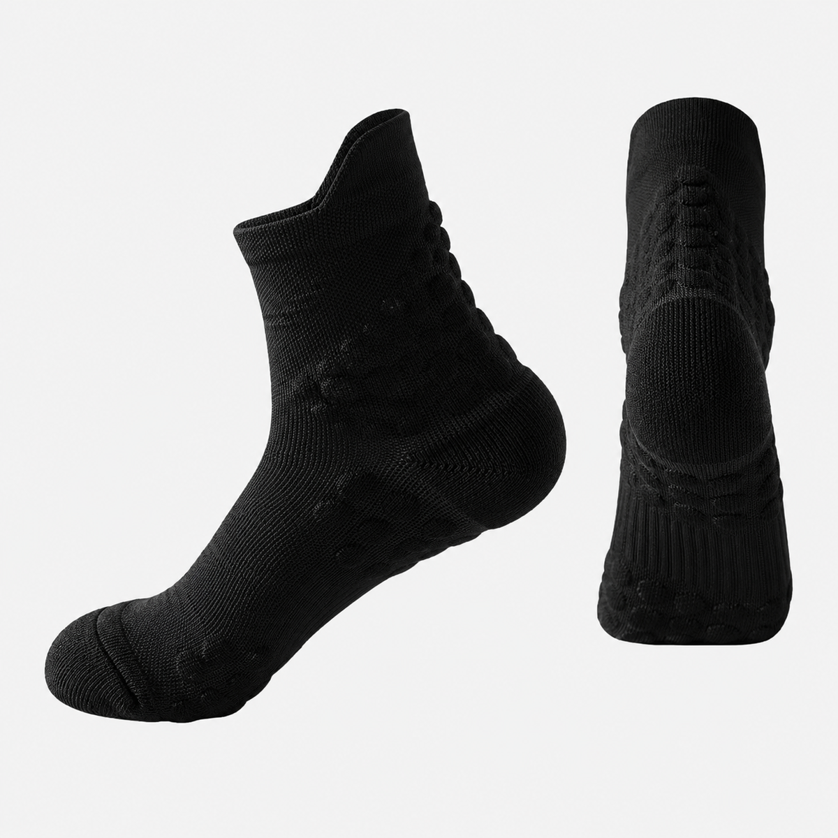 Athletic Non-Slip Cushion Quarter Socks for Men, Women & Youth – Performance Training & Sports
