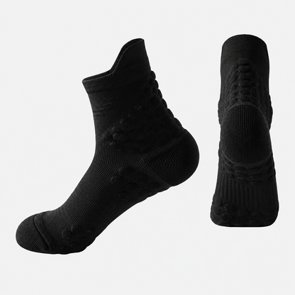 Athletic Non-Slip Cushion Quarter Socks for Men, Women & Youth – Performance Training & Sports