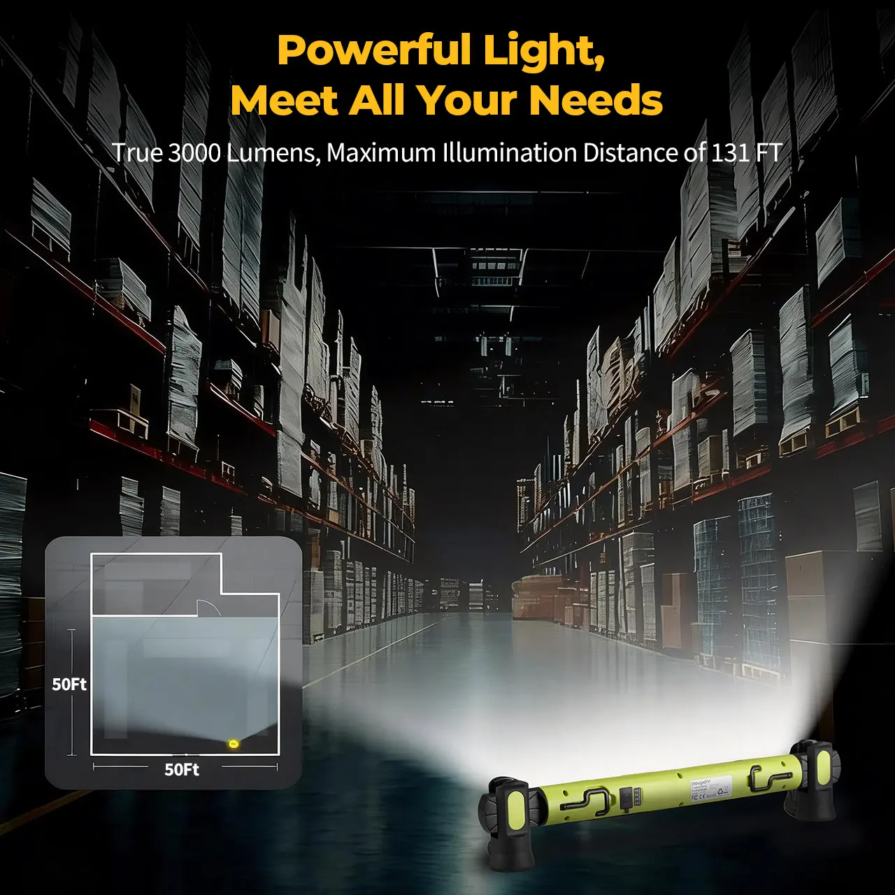 💡3000 Lumen LED Magnetic Work Light Strip💡