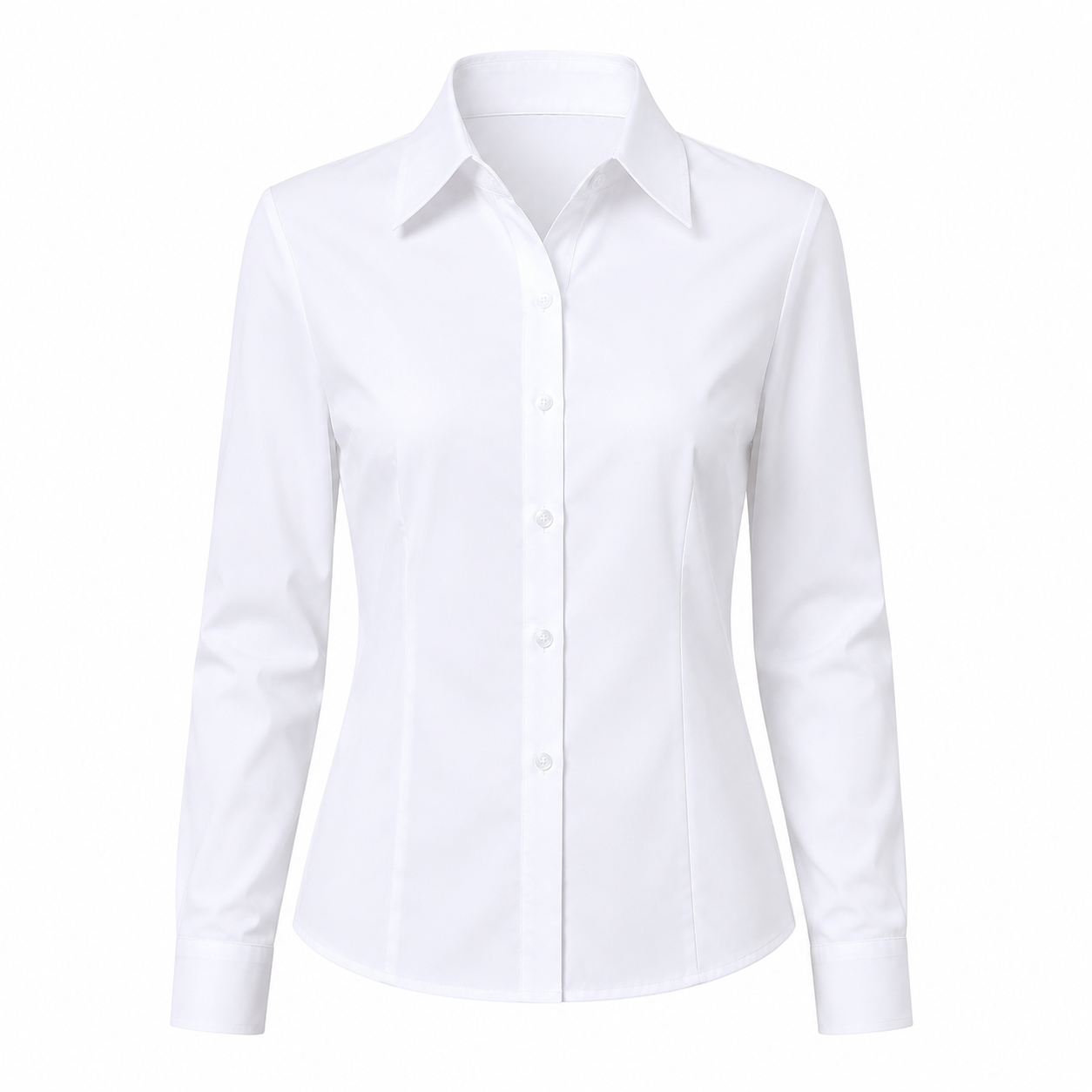 Women's Classic Fit Stretch Button-Down Shirt