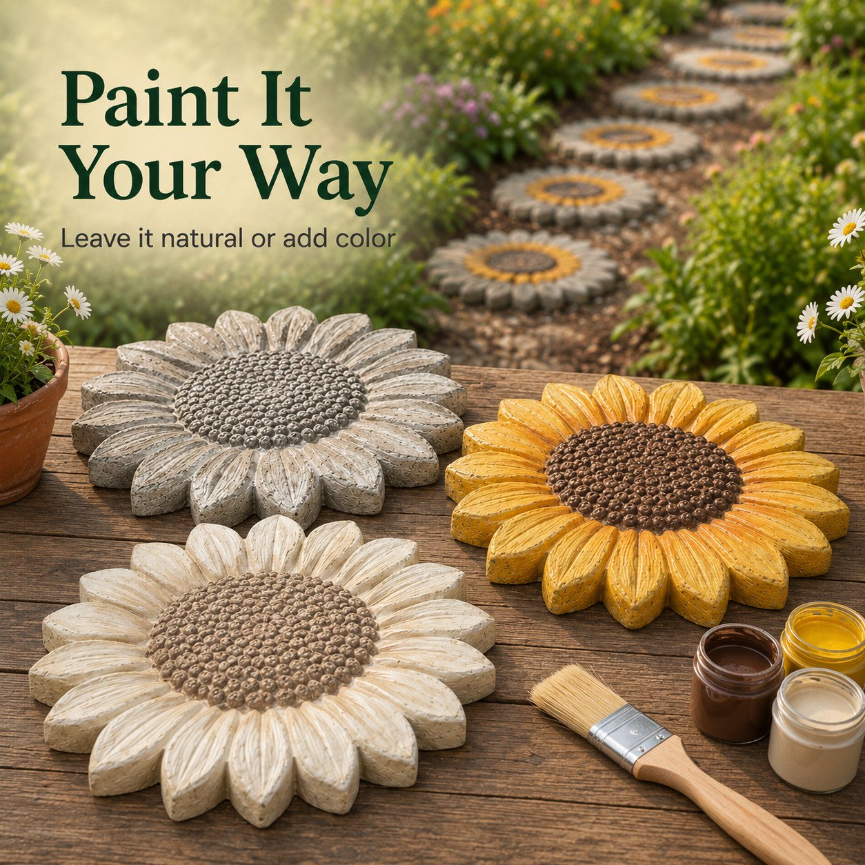 💥LAST DAY 50% OFF🌻Reusable Garden Art Mold – Make Your Garden Truly One of a Kind