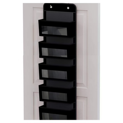 Large capacity hanging storage bag behind the door