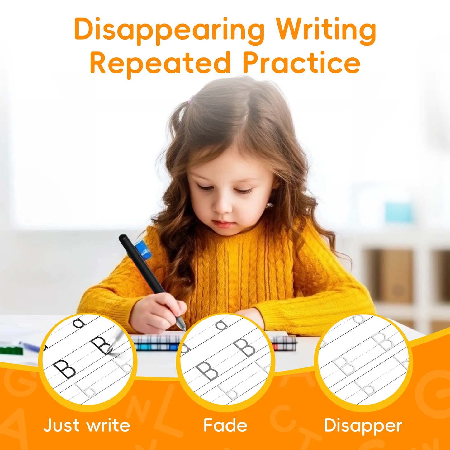 ✍️Reusable Grooved Handwriting Workbook for Kids✍️