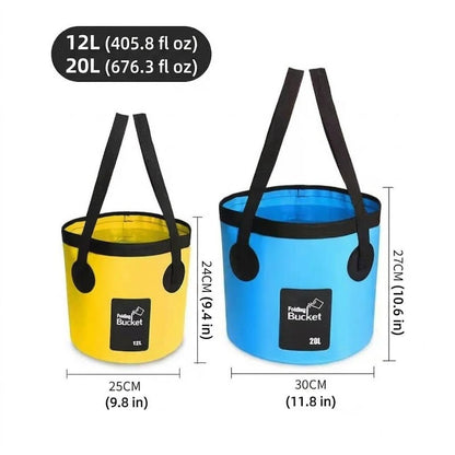 Portable Waterproof Collapsible Water Bucket