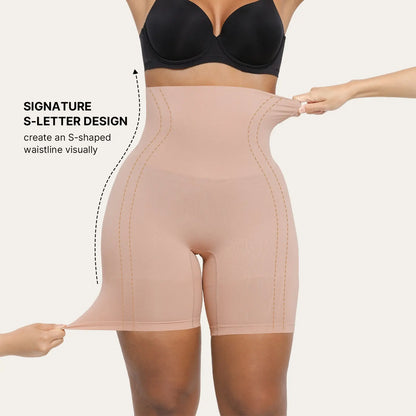Shapewear Sculpting Shorts for Women Seamless High Waisted Body Tummy Control