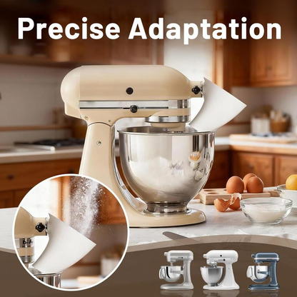 Tilting Mixer Flour Funnel - Suitable for Both Dry and Wet Ingredients.