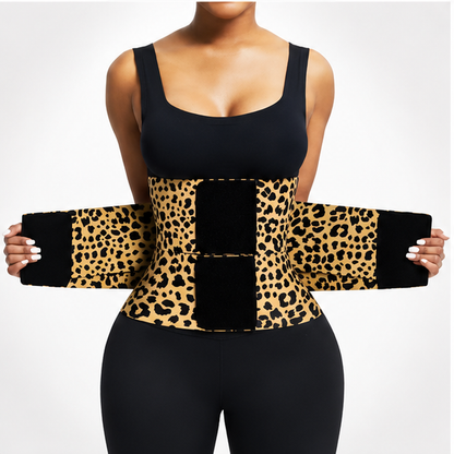 Multicolor Leopard Waist Shaper & Fitness Trimmer Belt