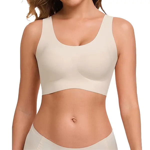 Seamless Wireless Full Coverage Bra – Soft, Breathable & Supportive
