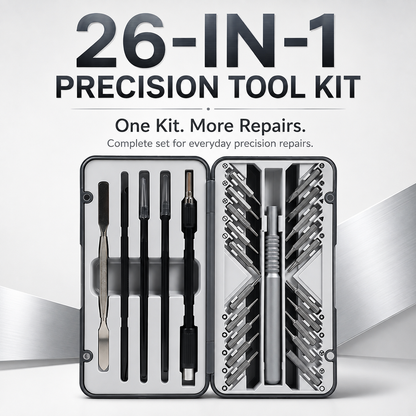 26PCS Multi-Functional Complete Disassembly, Assembly, And Repair Tool Kit