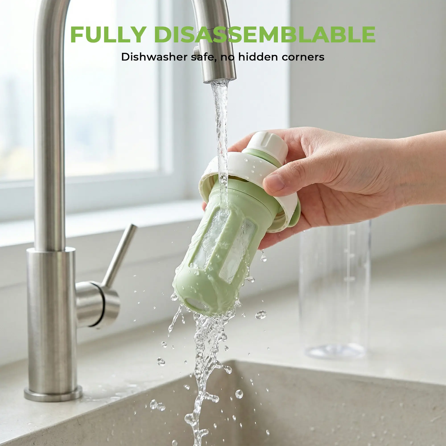 Reusable Portable Washable Cold Brew Coffee Tumbler