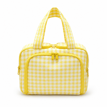 Large Capacity Double-Open Cosmetic Bag