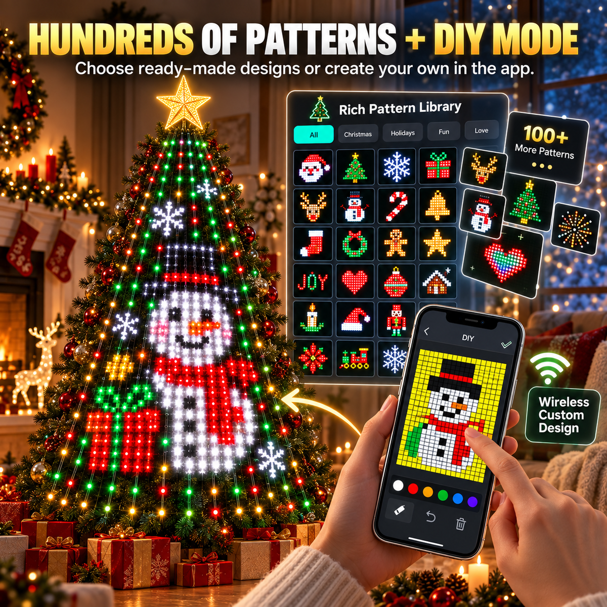 Smart ChristmasTree Lights - Change YourTree From Your Phone