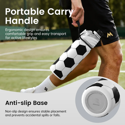 20oz Stainless Steel Water Bottle - with Spray Cooling Function