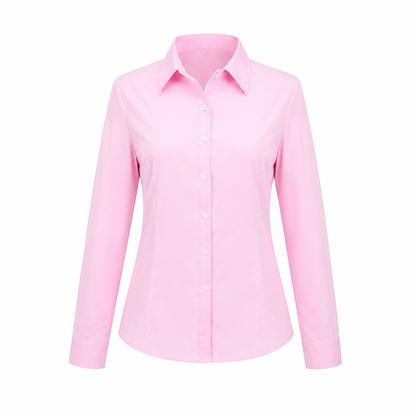 Women's Classic Fit Stretch Button-Down Shirt