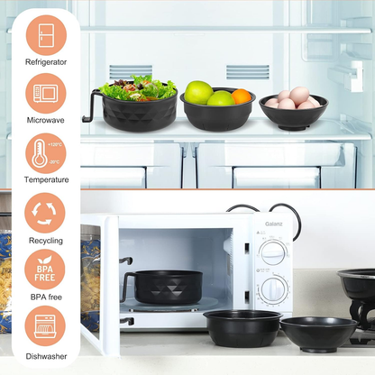 6-Piece Microwave Ramen Bowl Set