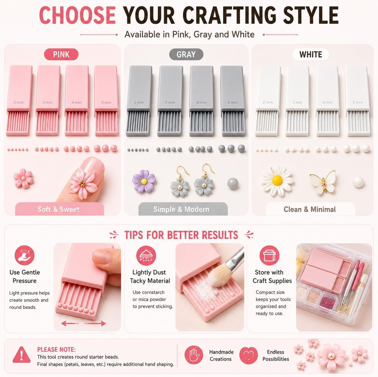 Clay gel ball making tool - suitable for all kinds of DIY