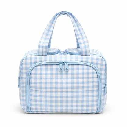 Large Capacity Double-Open Cosmetic Bag
