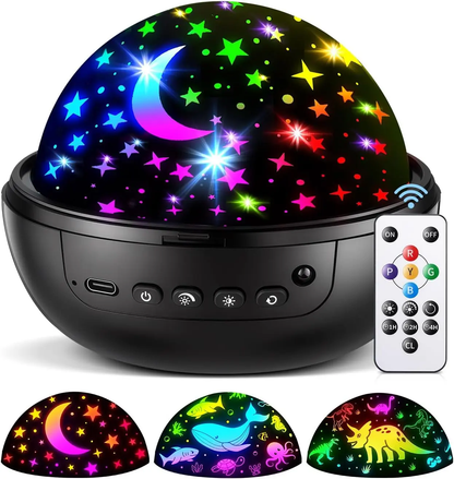 Spherical Starry Sky Projector Night Light - Multiple Starry Sky Themes