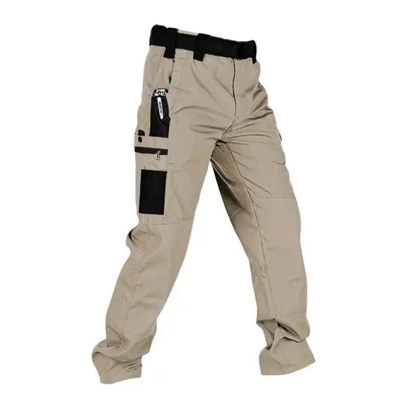 Men's Solid Color Tactical Work Pants