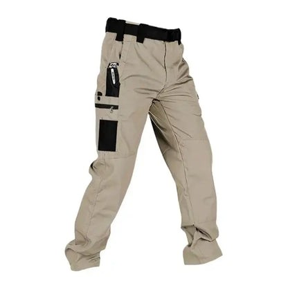 Men's Solid Color Tactical Work Pants